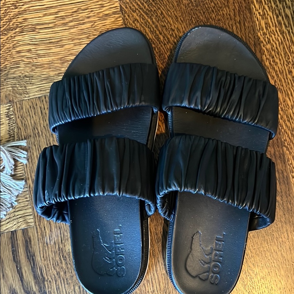 Sorel Black Sandals Comfortable Stylish Footwear